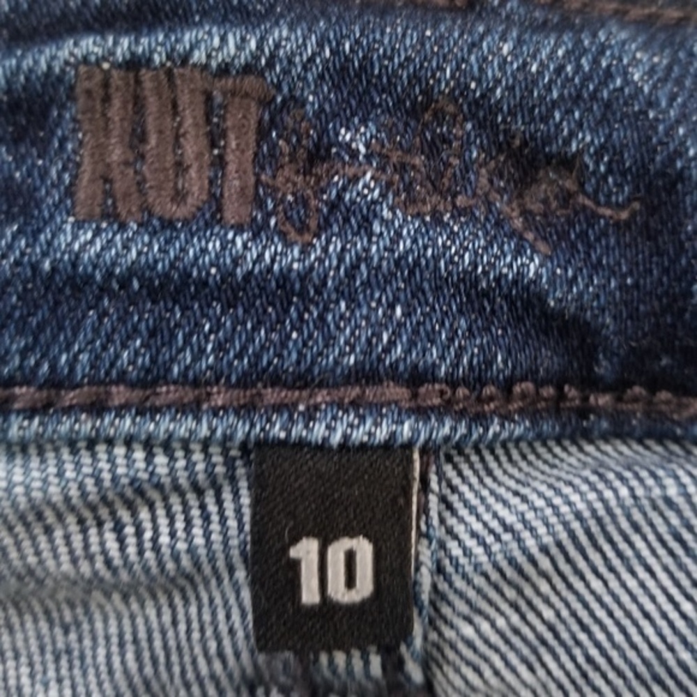Kut from the Kloth Women's Stretch Boyfriend Tapered Leg Jeans Sz. 10 - Picture 9 of 13